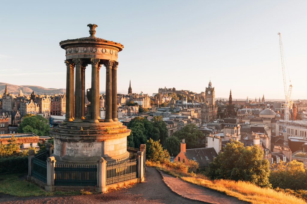 Edimbourg, week-end entre filles hiver