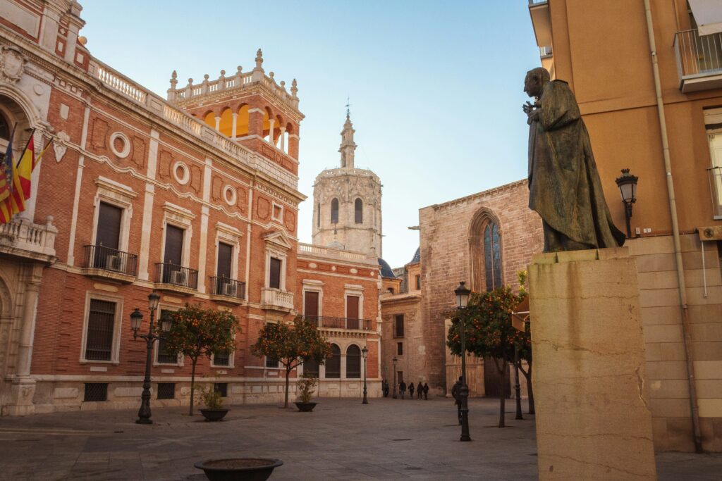 Centre ville de Valence, en Espagne pour un week-end entre filles